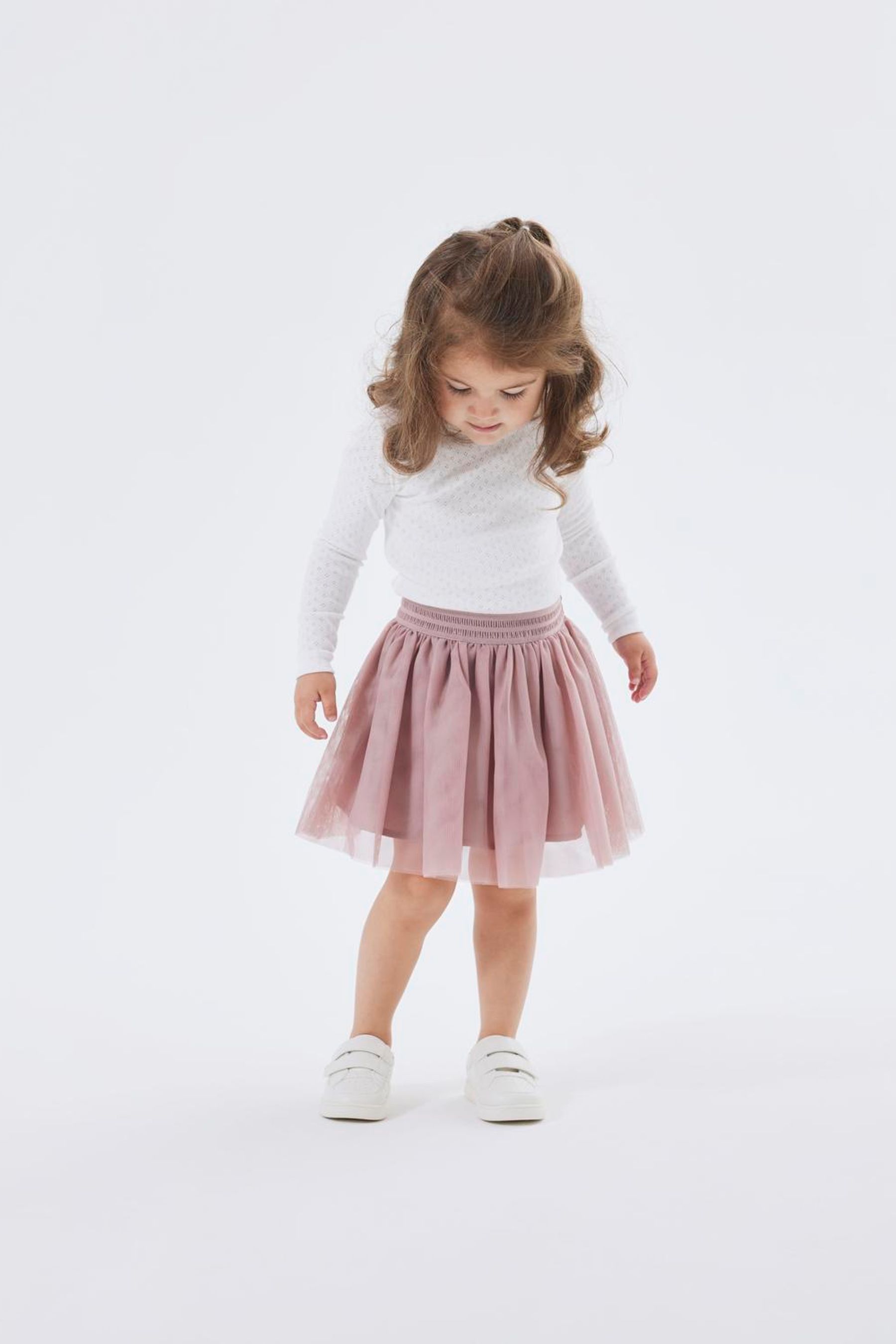 Purple tulle skirt uk top