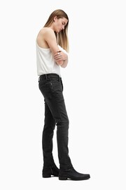 AllSaints Black SID Jeans - Image 6 of 11