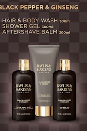 Baylis & Harding Pepper & Ginseng Mens Luxury Bathing Trio Gift Set - Image 2 of 5