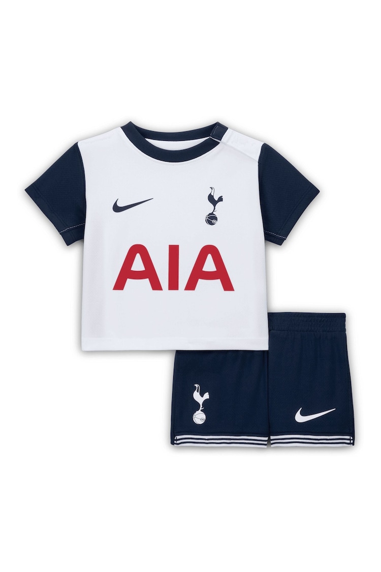 Nike White Infants Tottenham Hotspur Home Stadium Mini Kit 2024-25 - Image 2 of 3