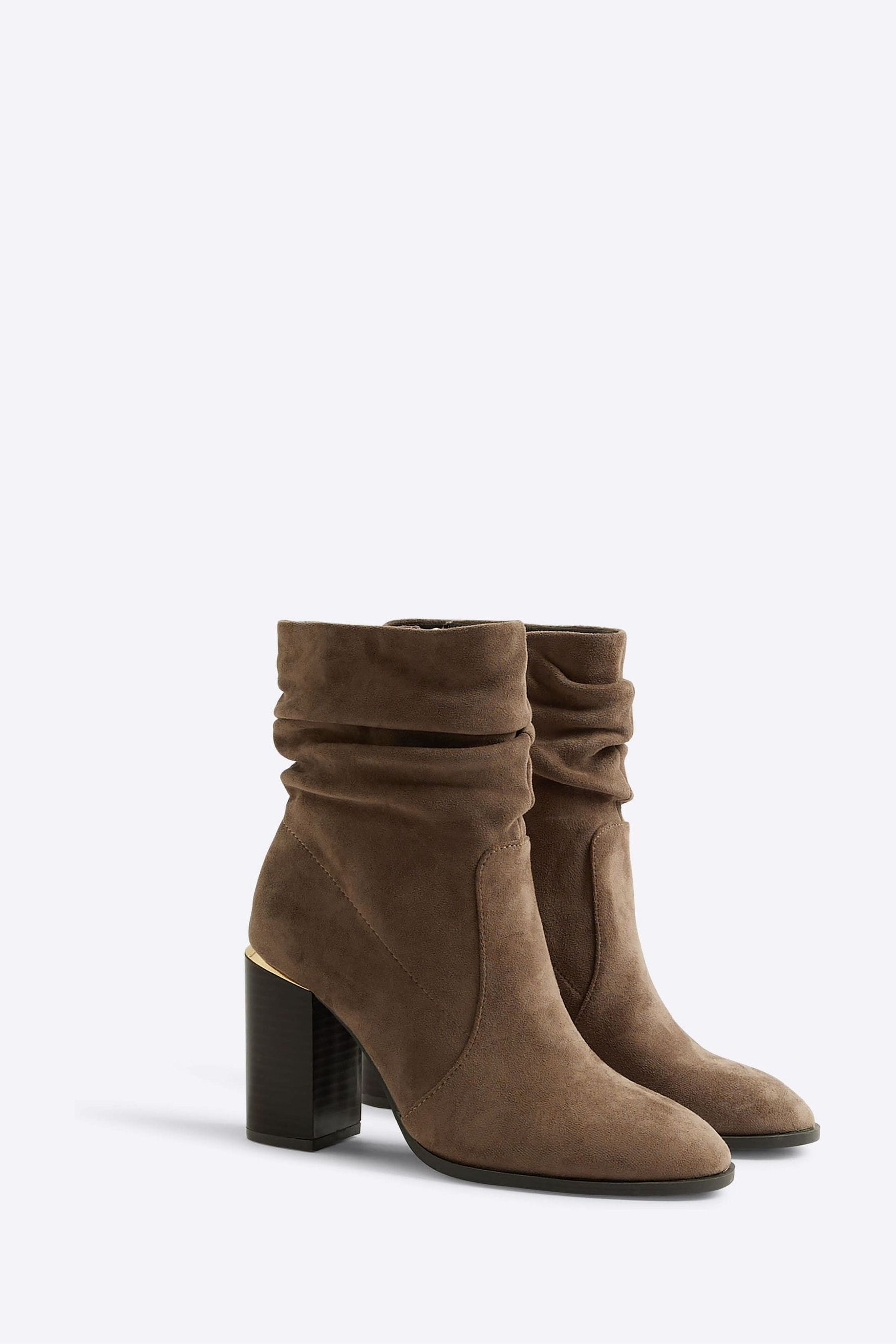 River island grey ankle boots sale
