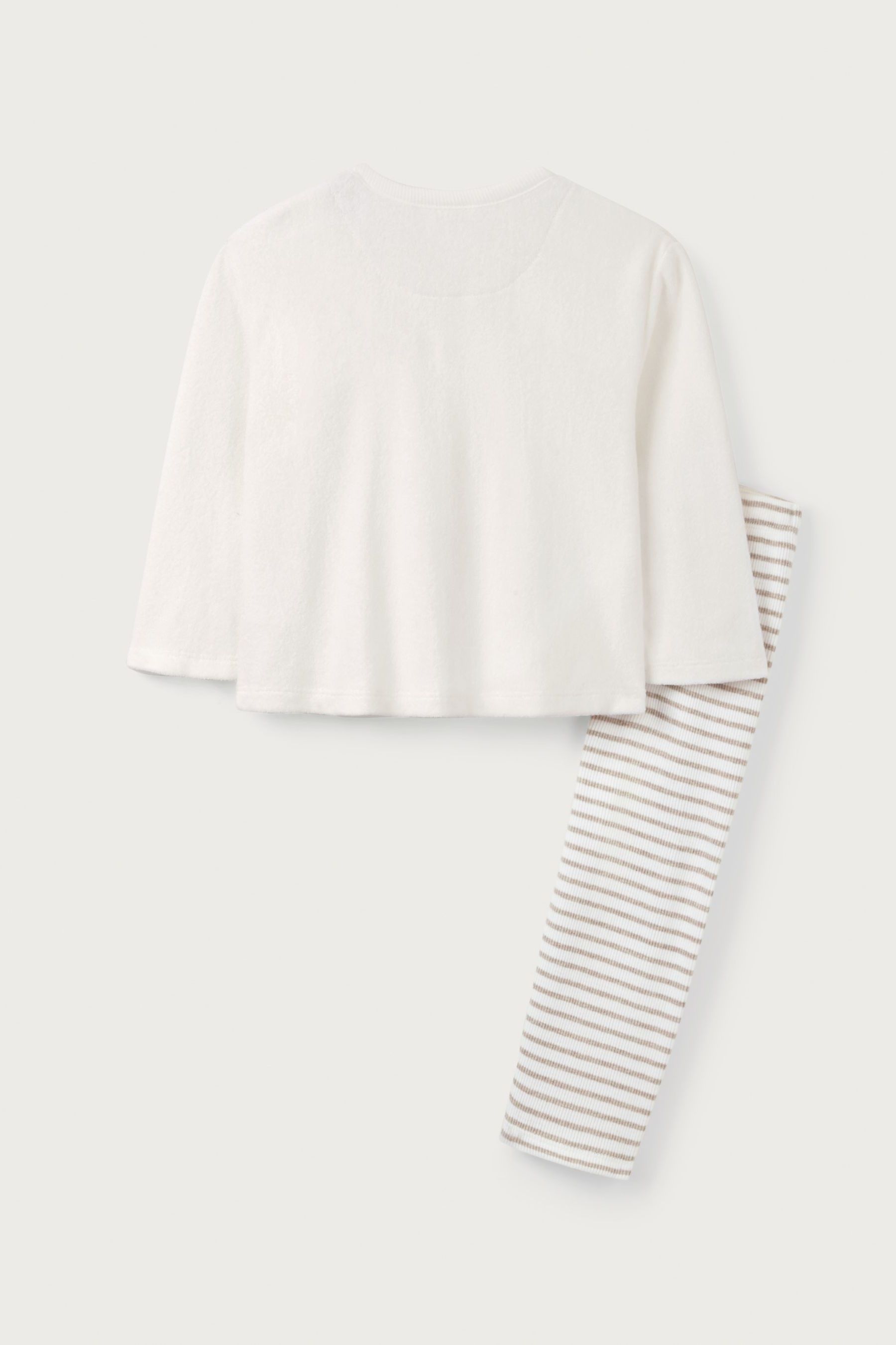 White company leggings top