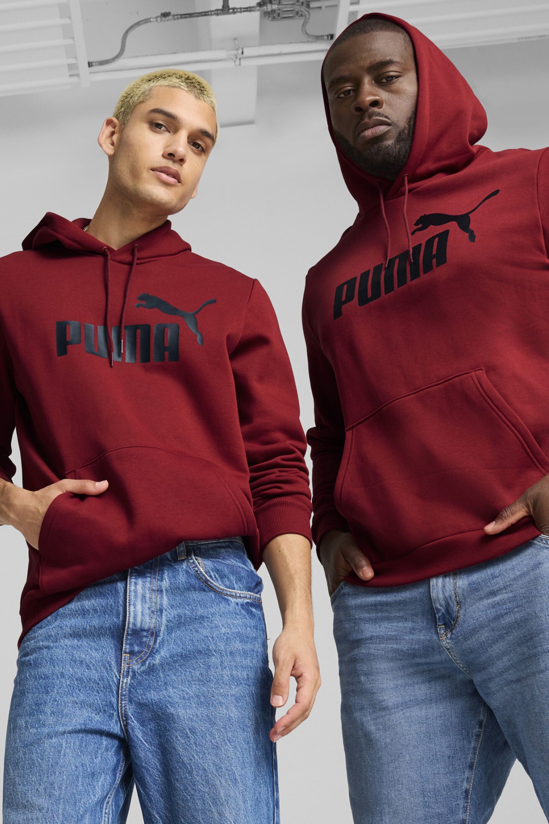 Puma red sweatshirt new arrivals