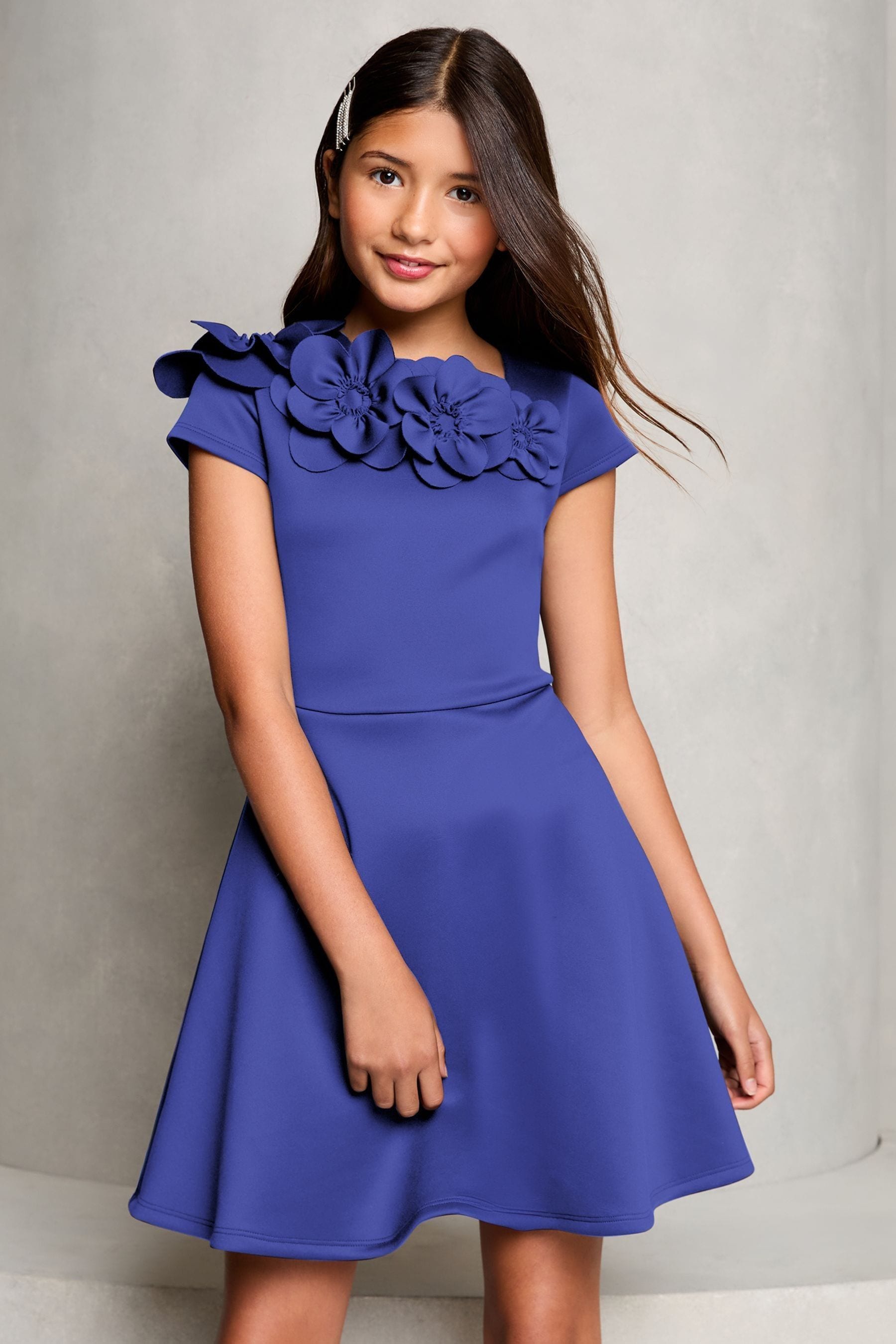 Lipsy girl off the shoulder scuba dress cheap