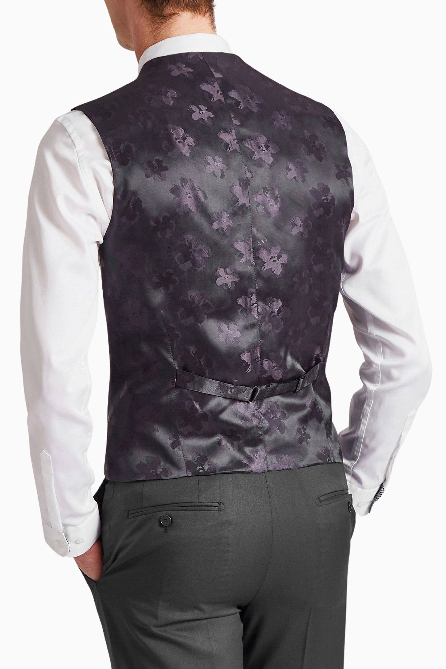 Ted baker black waistcoat cheap