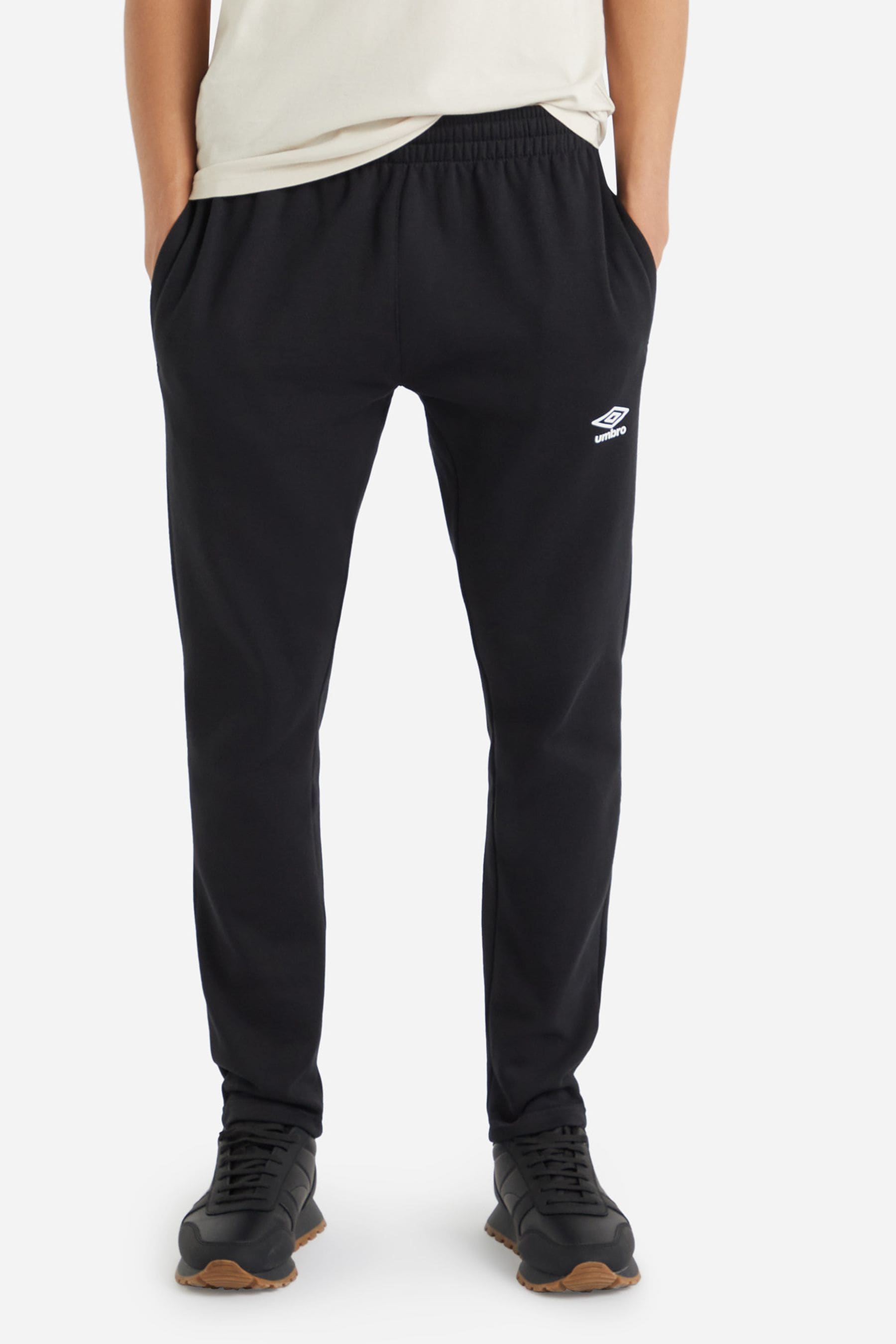 Buy Umbro Black Fleece Joggers from the Next UK online shop