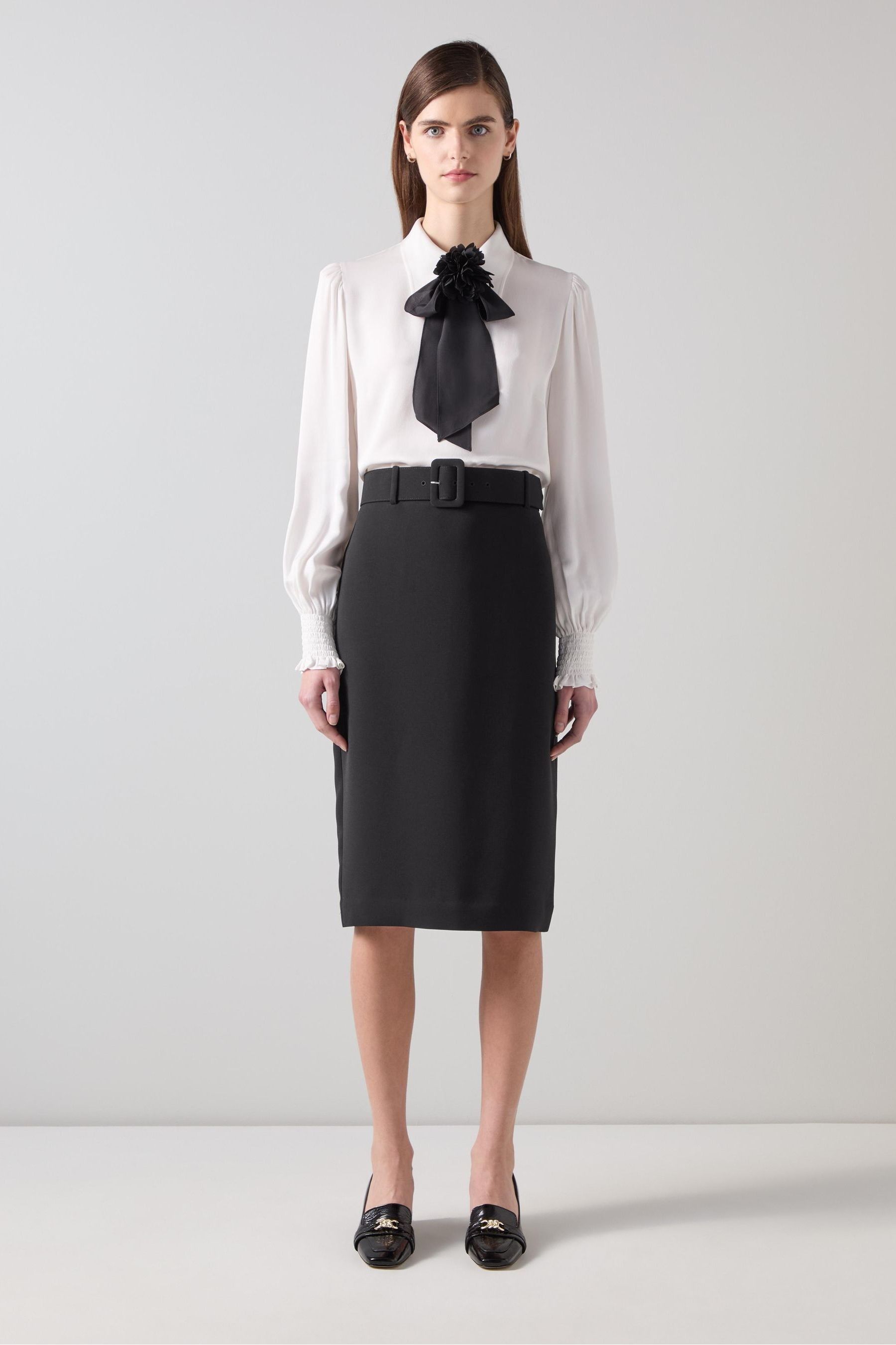 Black pencil skirt singapore clearance