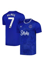 Castore Blue Everton Home Replica Shirt 2024-25 with McNeil 7 Printing - Image 1 of 3