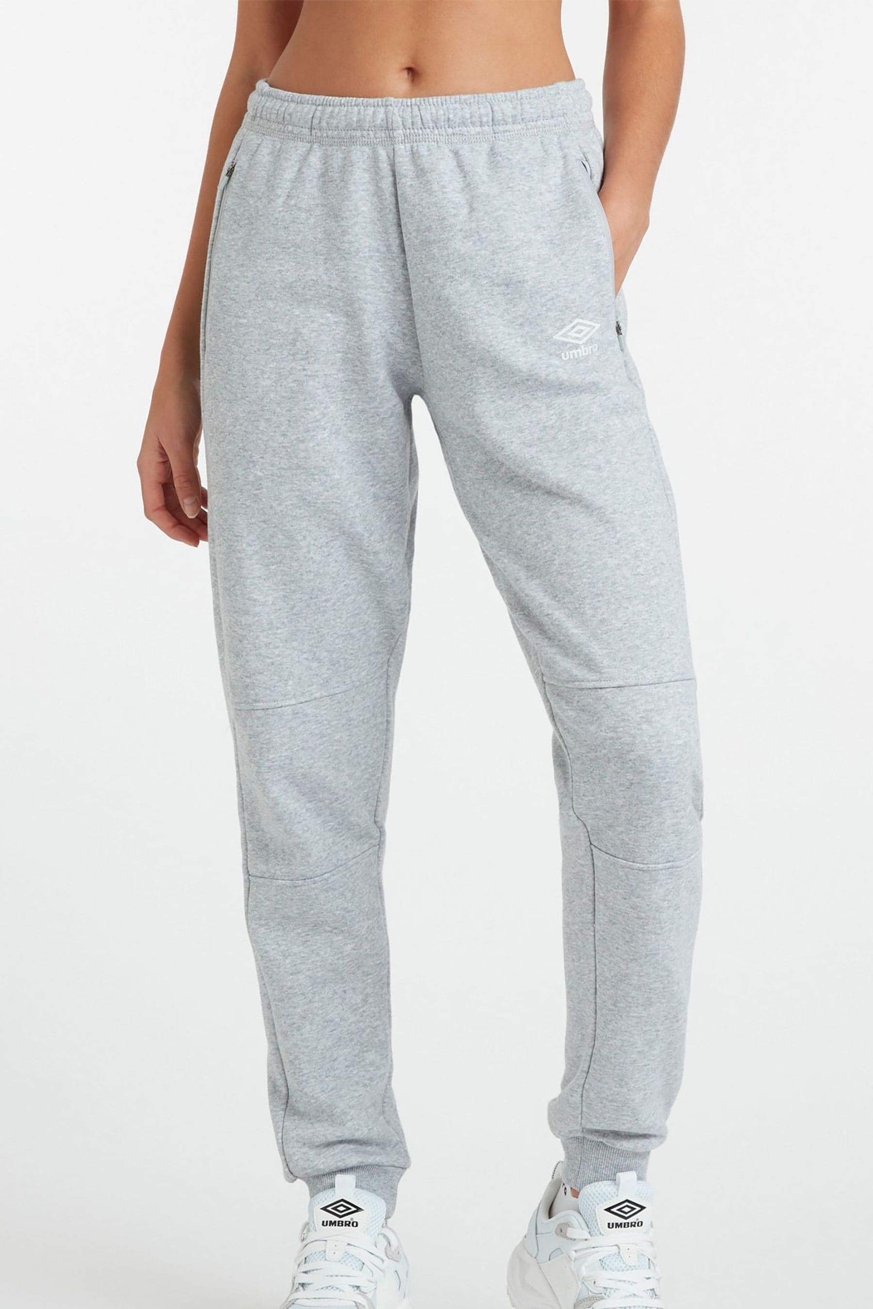 Buy Umbro Grey Womens Club Leisure Joggers from Next Luxembourg
