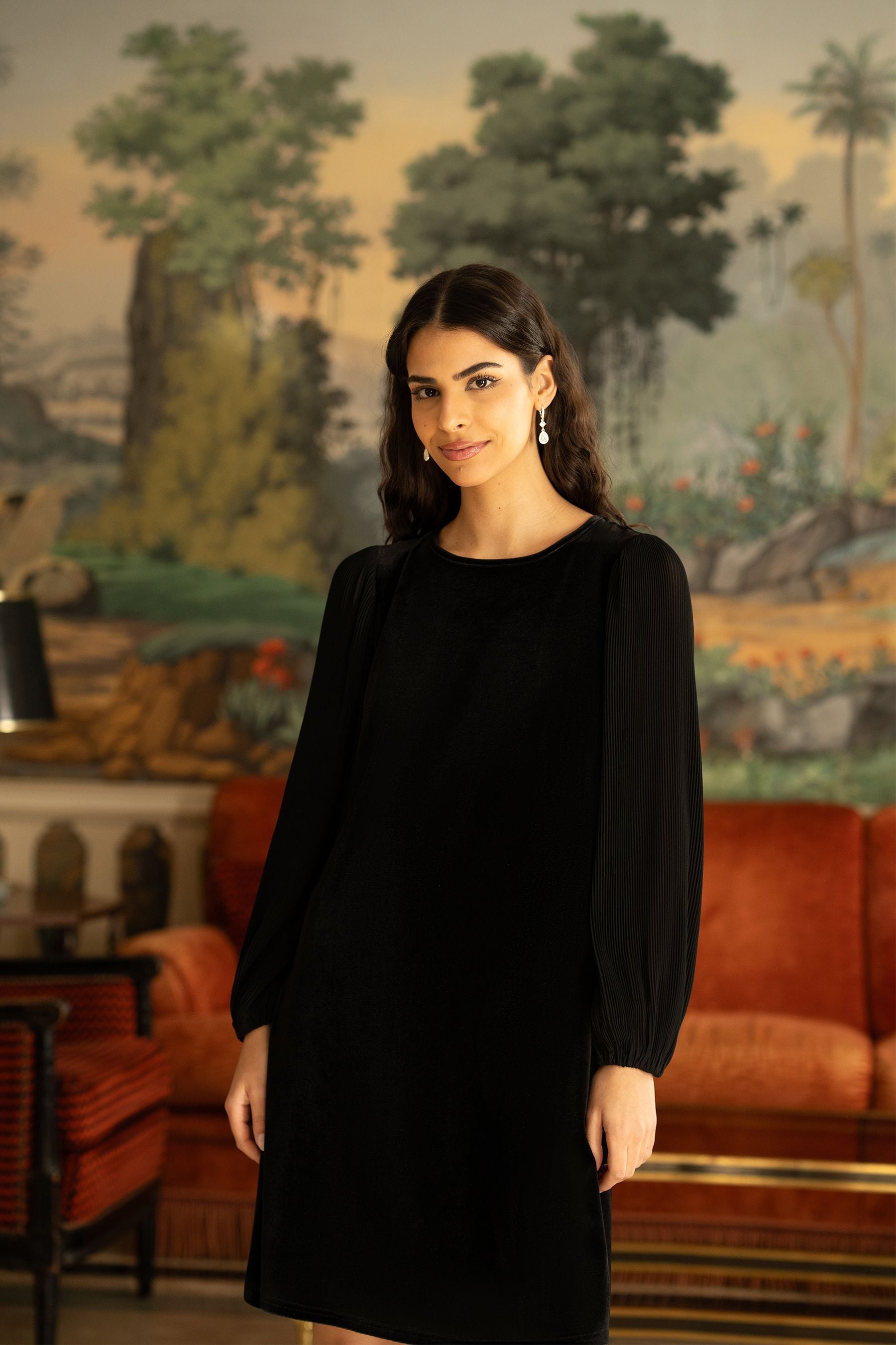 Black tunic dress new arrivals