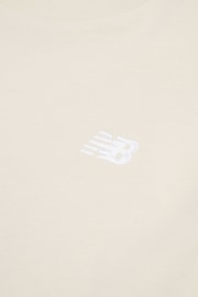 New Balance Off White Boys Small Logo T-Shirt - Image 3 of 3