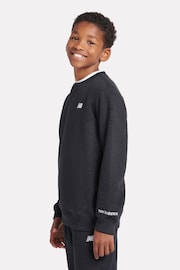 New Balance Black Boys Small Logo Sweatshirt - Image 2 of 9