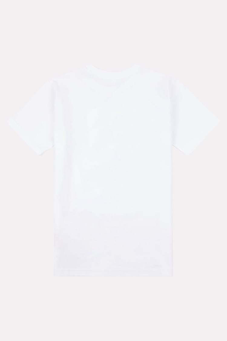 New Balance White Boys Stacked Logo T-Shirt - Image 2 of 3