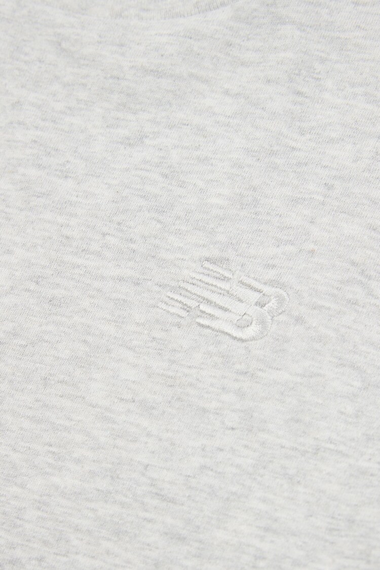 New Balance Grey Boys Small Logo T-Shirt - Image 8 of 8