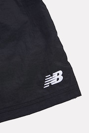 New Balance Black Boys Small Logo Nylon Shorts - Image 8 of 8