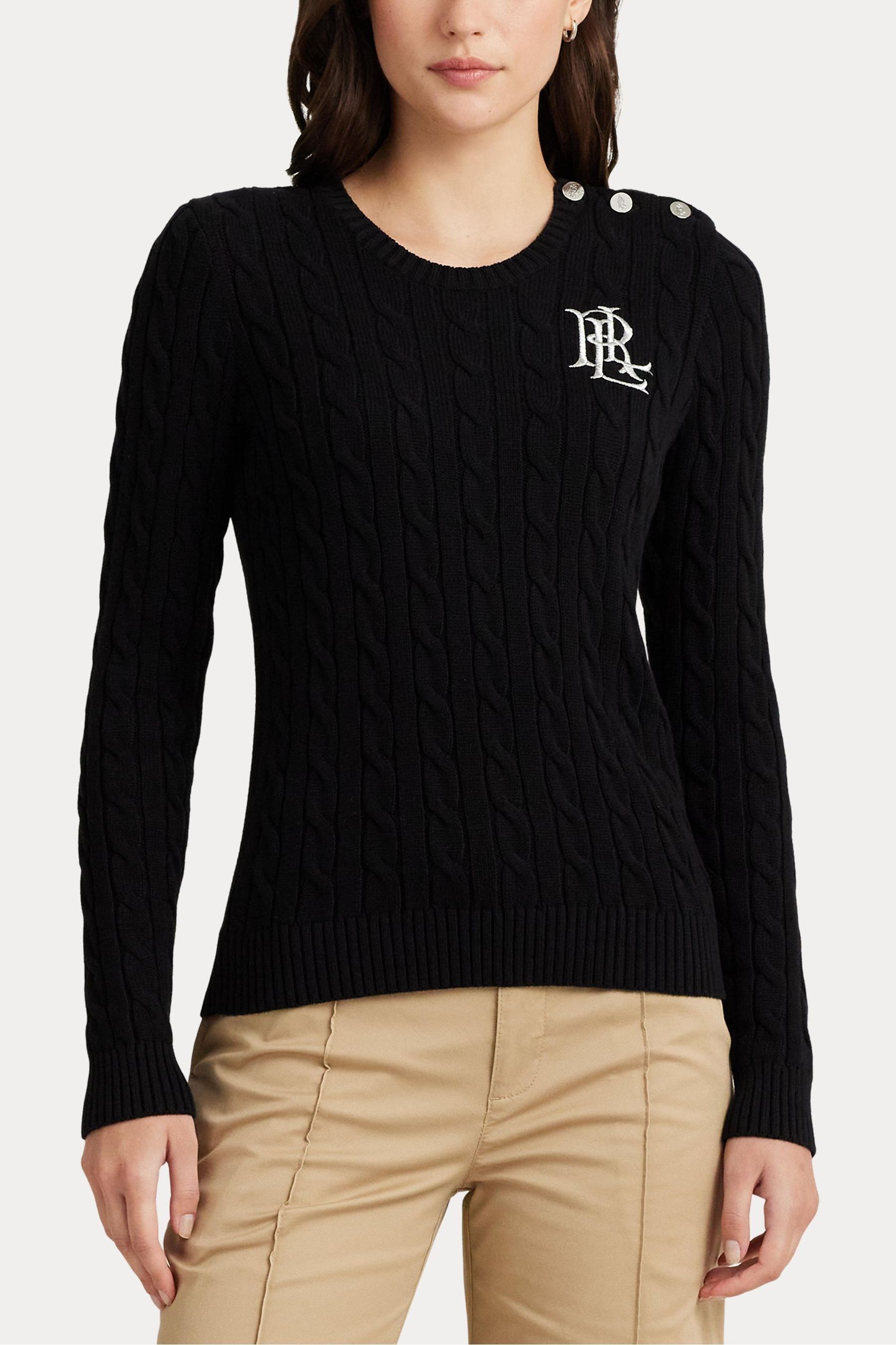 Ralph lauren button sweater new arrivals