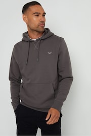 Threadbare Grey Pullover Hoodie - Image 1 of 4