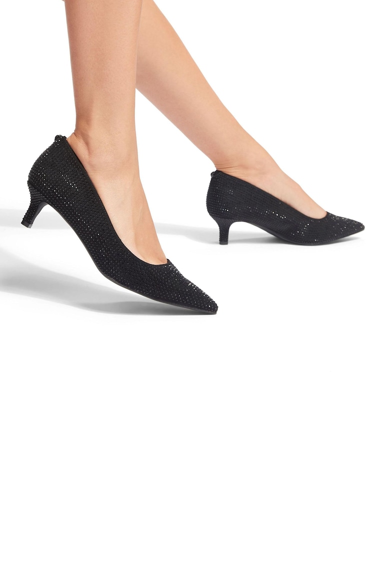 KG Kurt Geiger Kensington Flexi 45 Heeled Court Shoes - Image 1 of 5