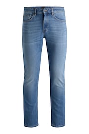 BOSS Blue Slim Fit Delaware Jeans in Comfort Stretch Denim - Image 5 of 5