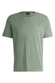 BOSS Green BOSS Embroidered Logo  Stretch T-Shirt - Image 5 of 5