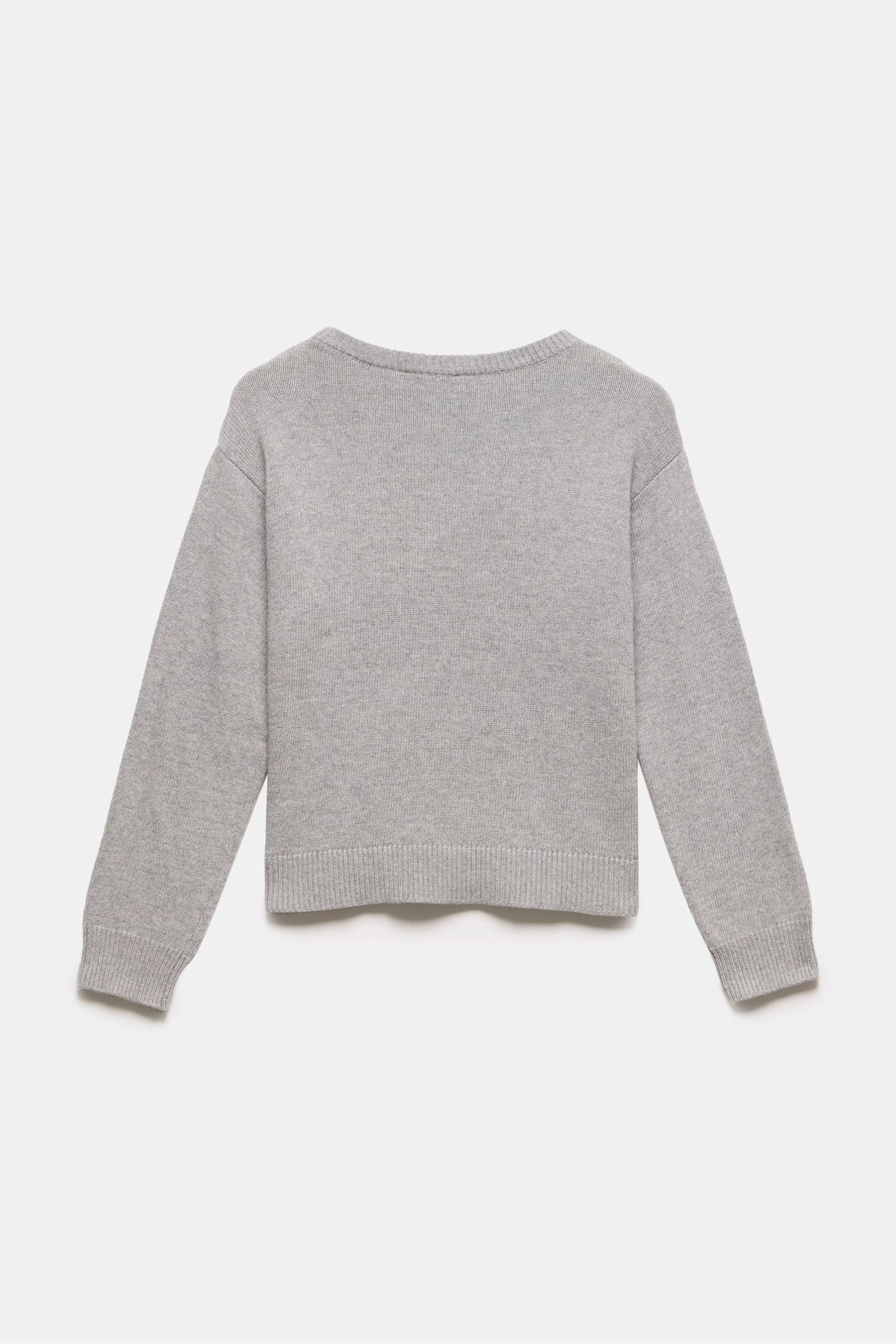 Buy Mint Velvet Grey Cotton Blend Heart Jumper from Next Germany