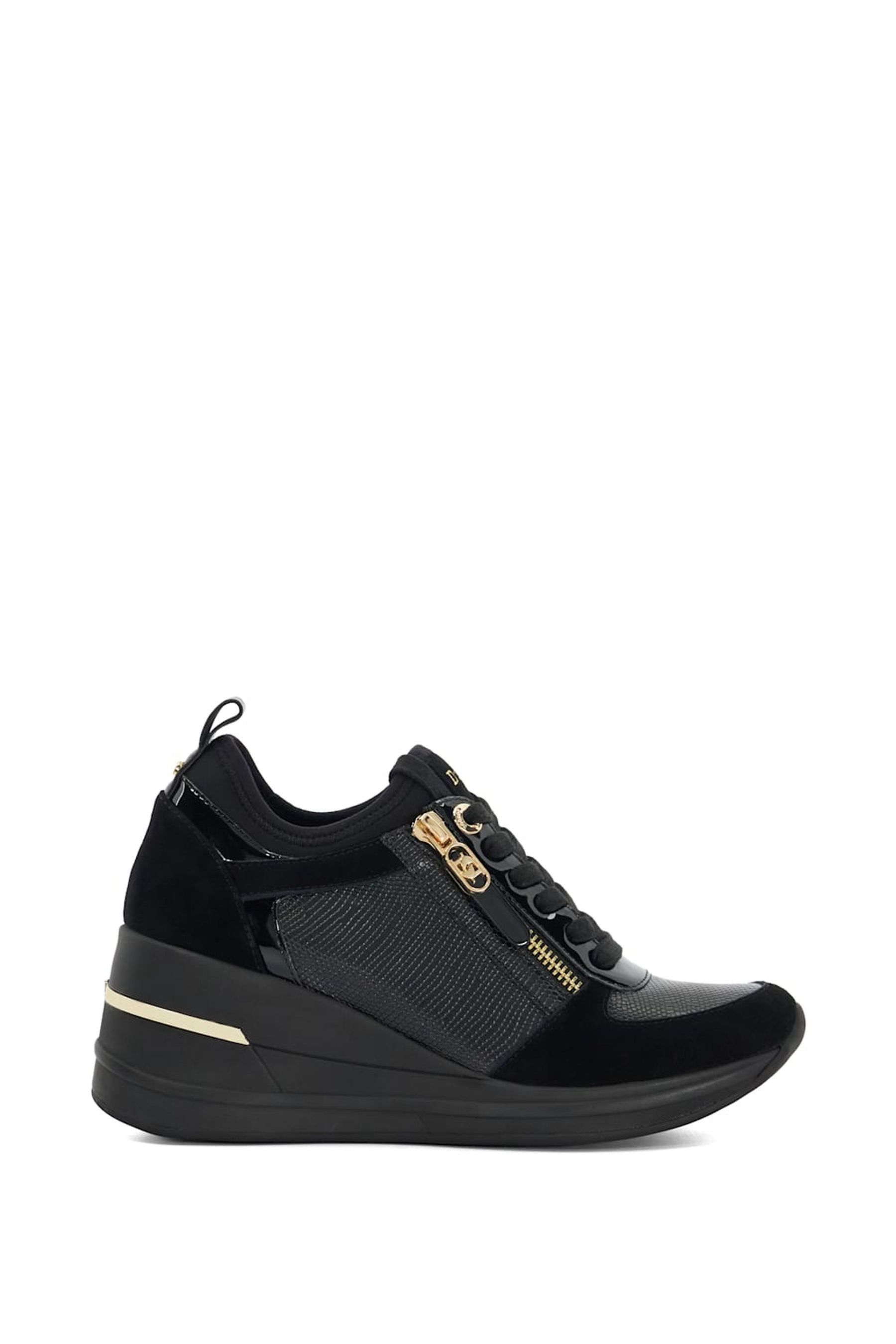 Dune black trainers womens clearance