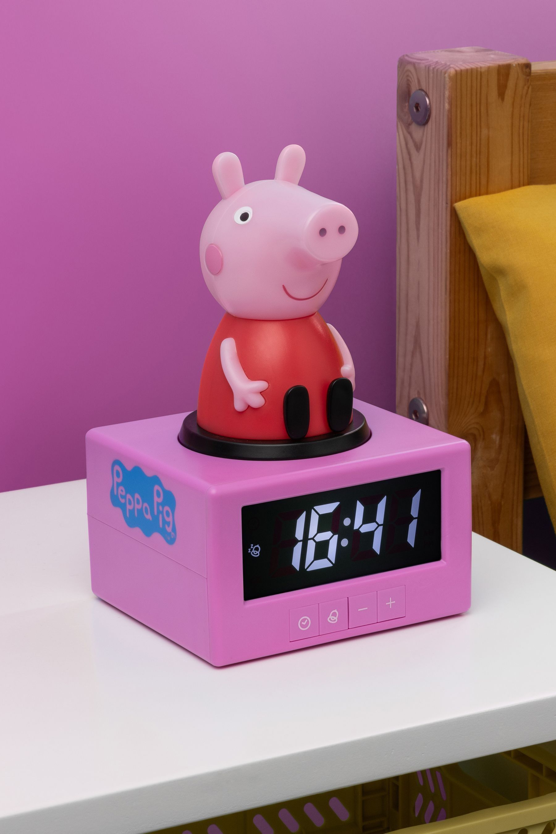 Buy Peppa Pig Alarm Clock Night Light With Official Sounds from the Next UK online shop