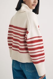 Nobodys Child Cream Roll Neck Meet The Jean Jumper - Image 2 of 3