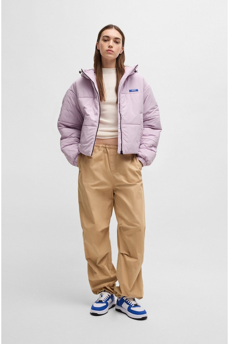 HUGO Purple Freya Jacket - Image 1 of 6