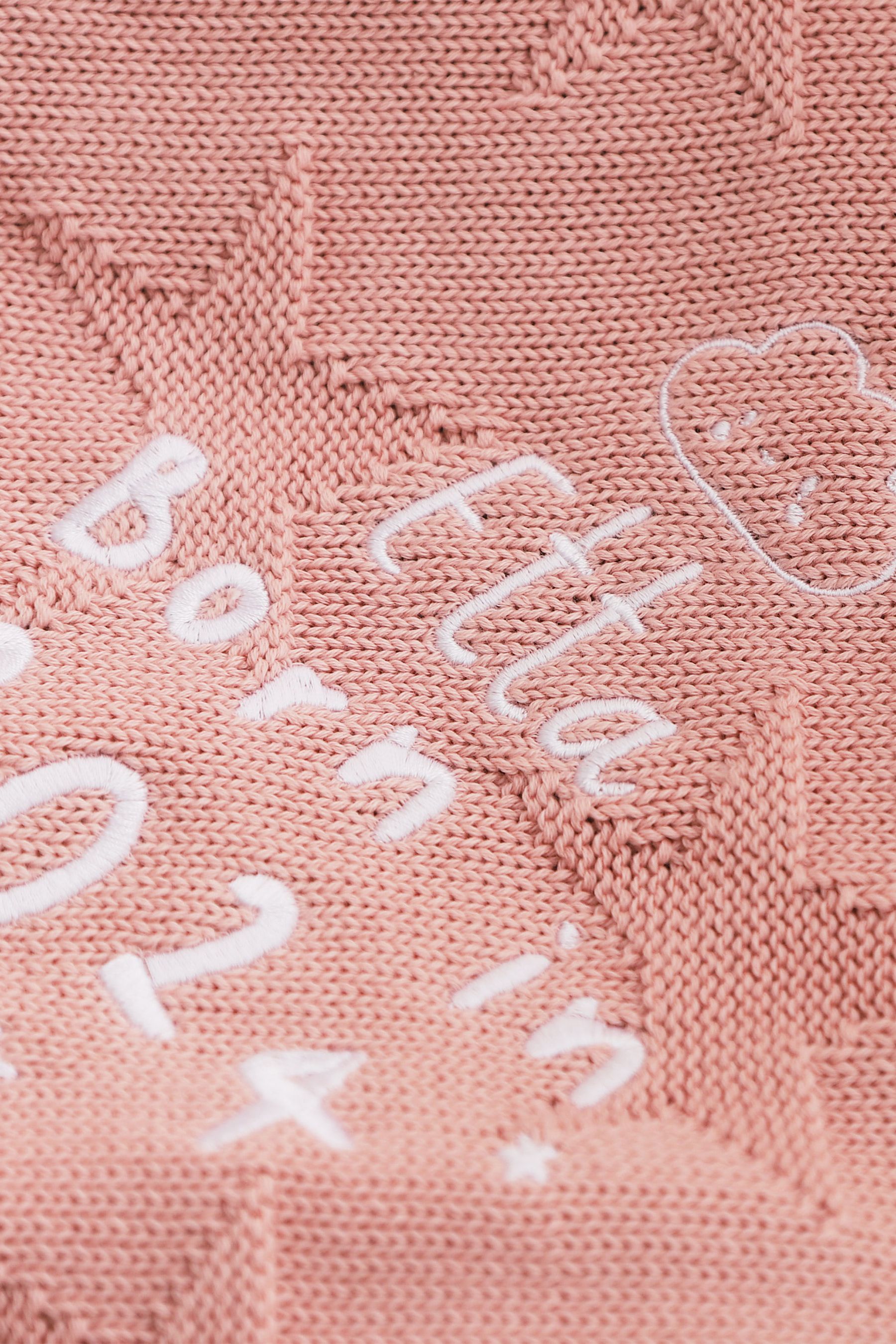 Buy Personalised 100 Cotton Born in 2024 Star Jacquard Blanket by My 1st Years from the Next UK online shop