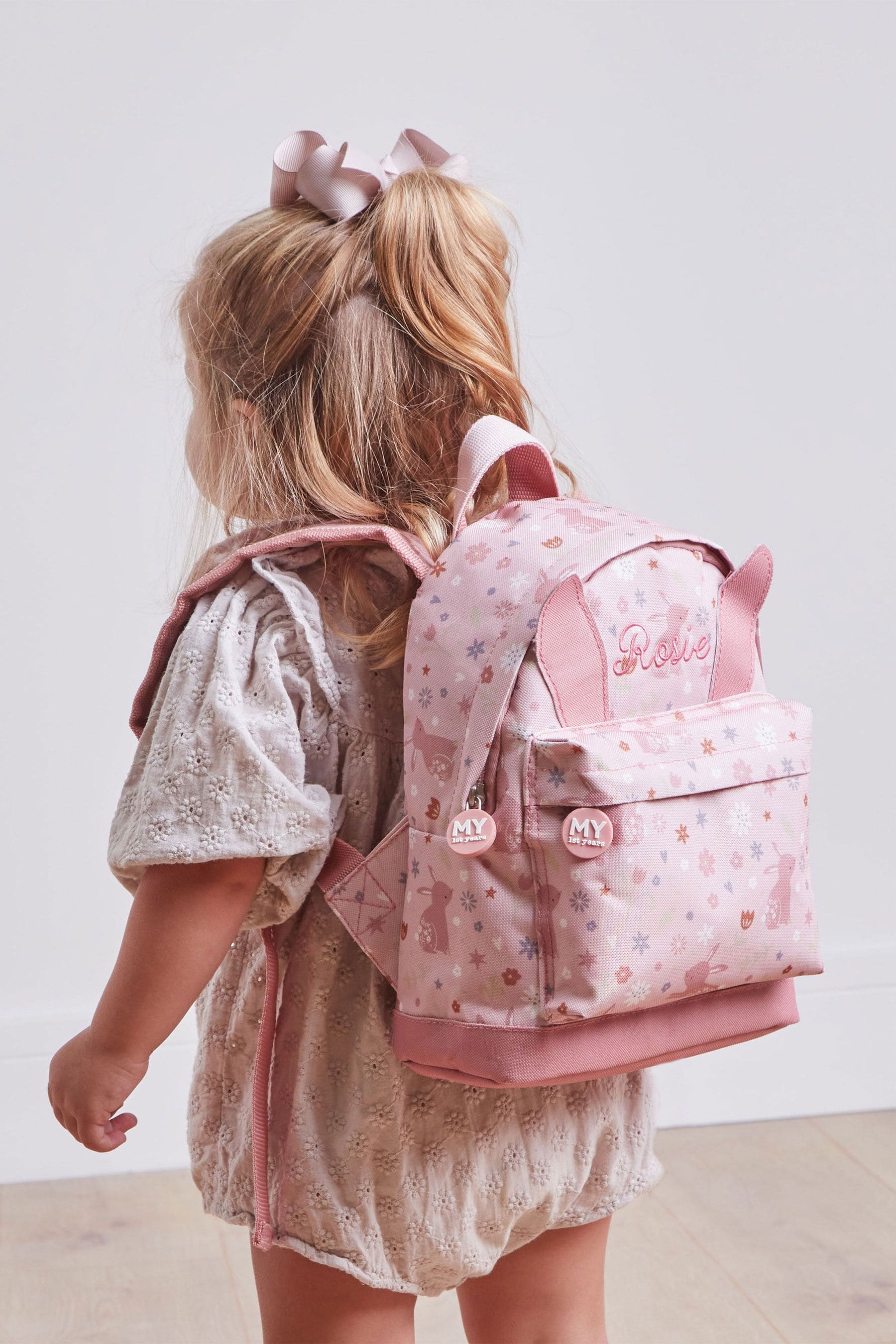 Buy Personalised Bunny Mini Backpack with Ears by My 1st Years from the Next UK online shop