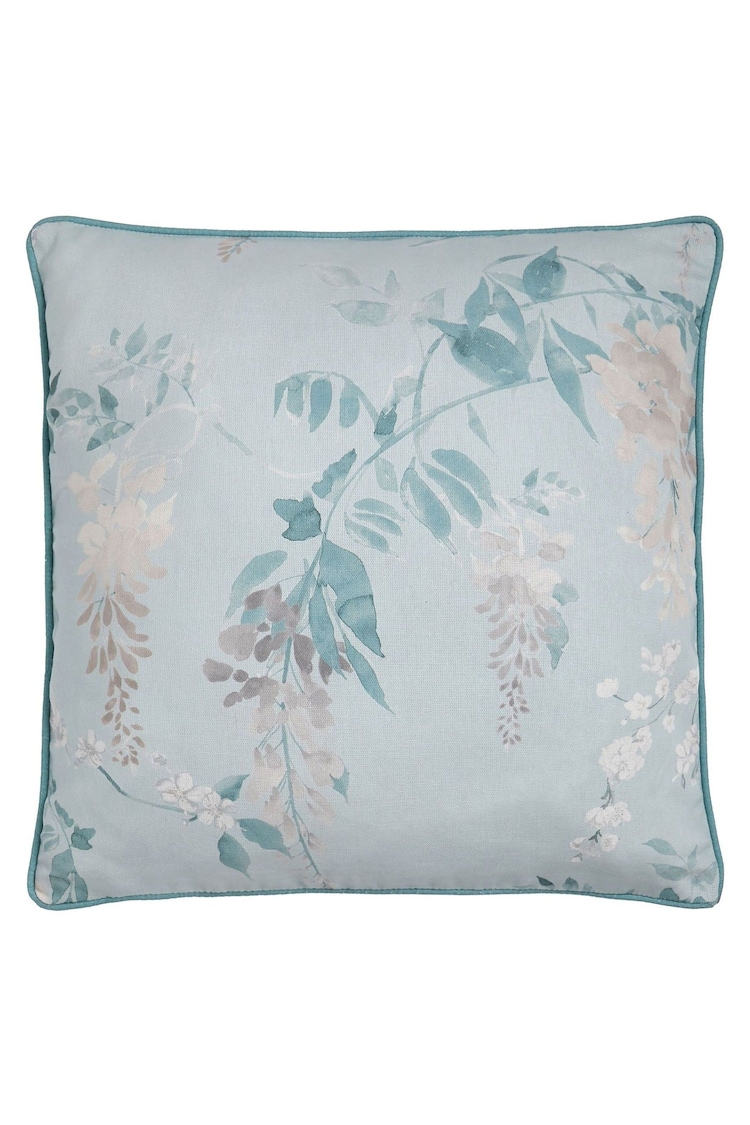 D&D Duck Egg Wisteria 100% Cotton Filled Cushion - Image 3 of 3