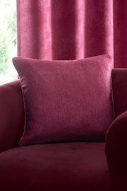 Fusion Wine Strata Woven Filled Cushion - Image 1 of 2