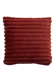 Appletree Terracotta Morritz Faux Fur Filled Cushion - Image 3 of 5