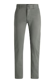 BOSS Grey Slim Chino Trousers - Image 5 of 5