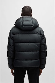 BOSS Black Branded Snap Jacket With Water Repellent Finish - Image 2 of 6