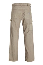 JACK & JONES Grey Carpenter Trousers - Image 2 of 3