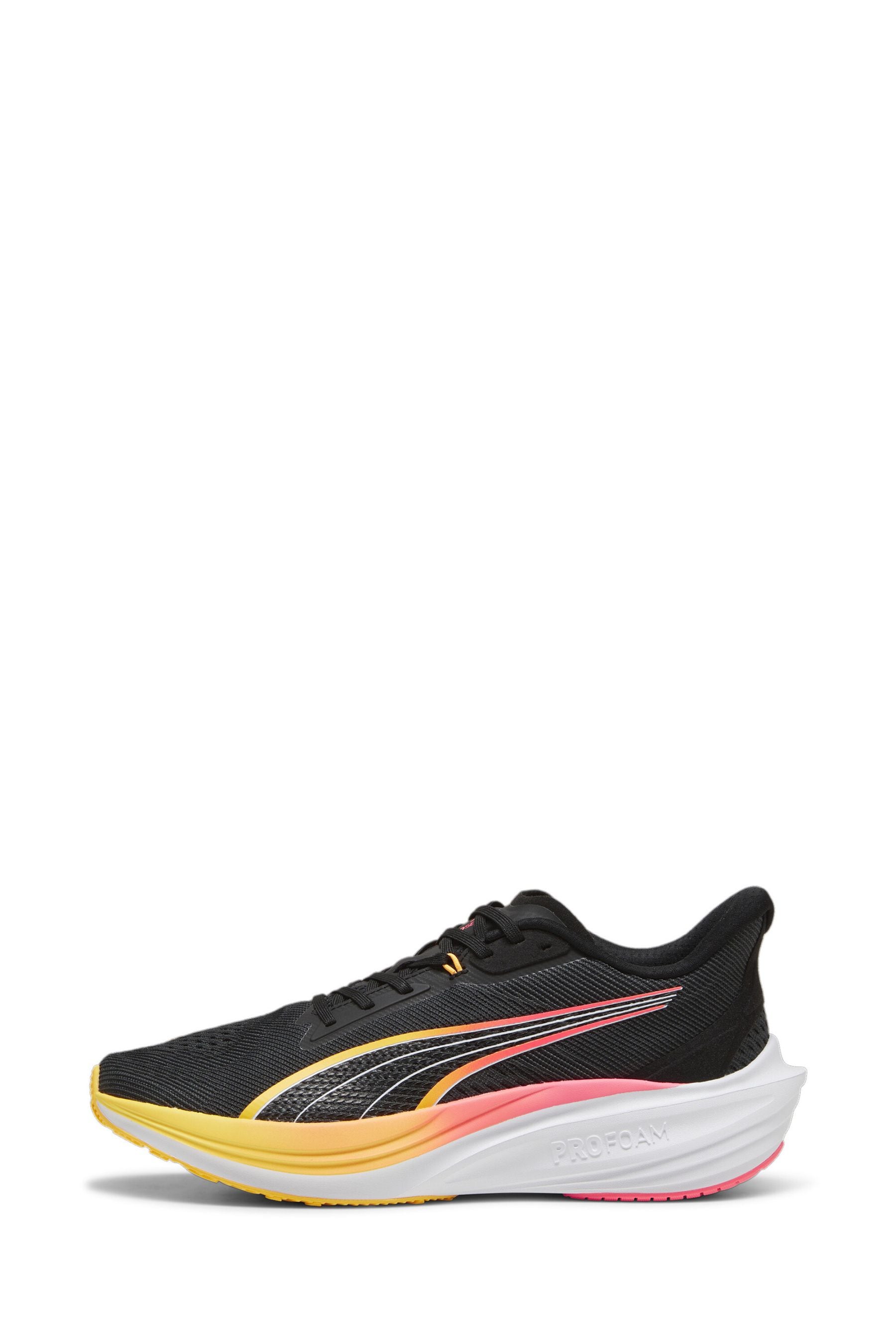 Puma black patent sneakers outlet