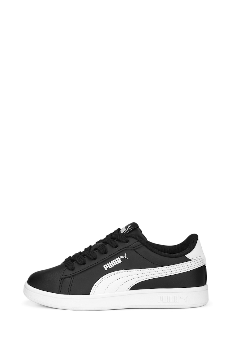 Puma Black Boys Smash 3.0 L Shoes Trainers - Image 2 of 6