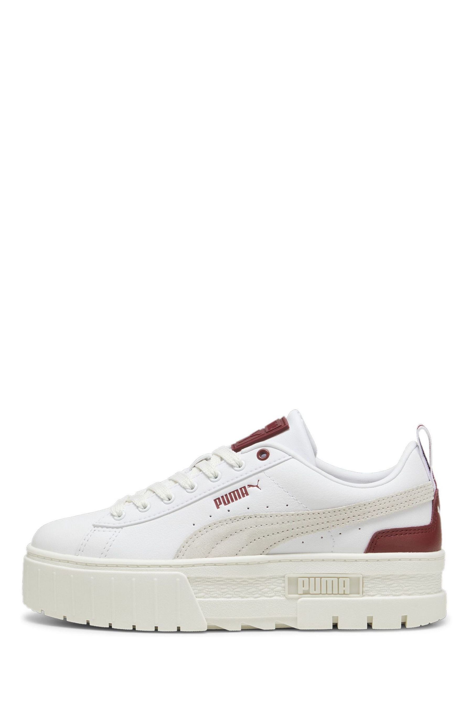 Buy Puma Dark White Women Mayze Trainers from the Next UK online shop