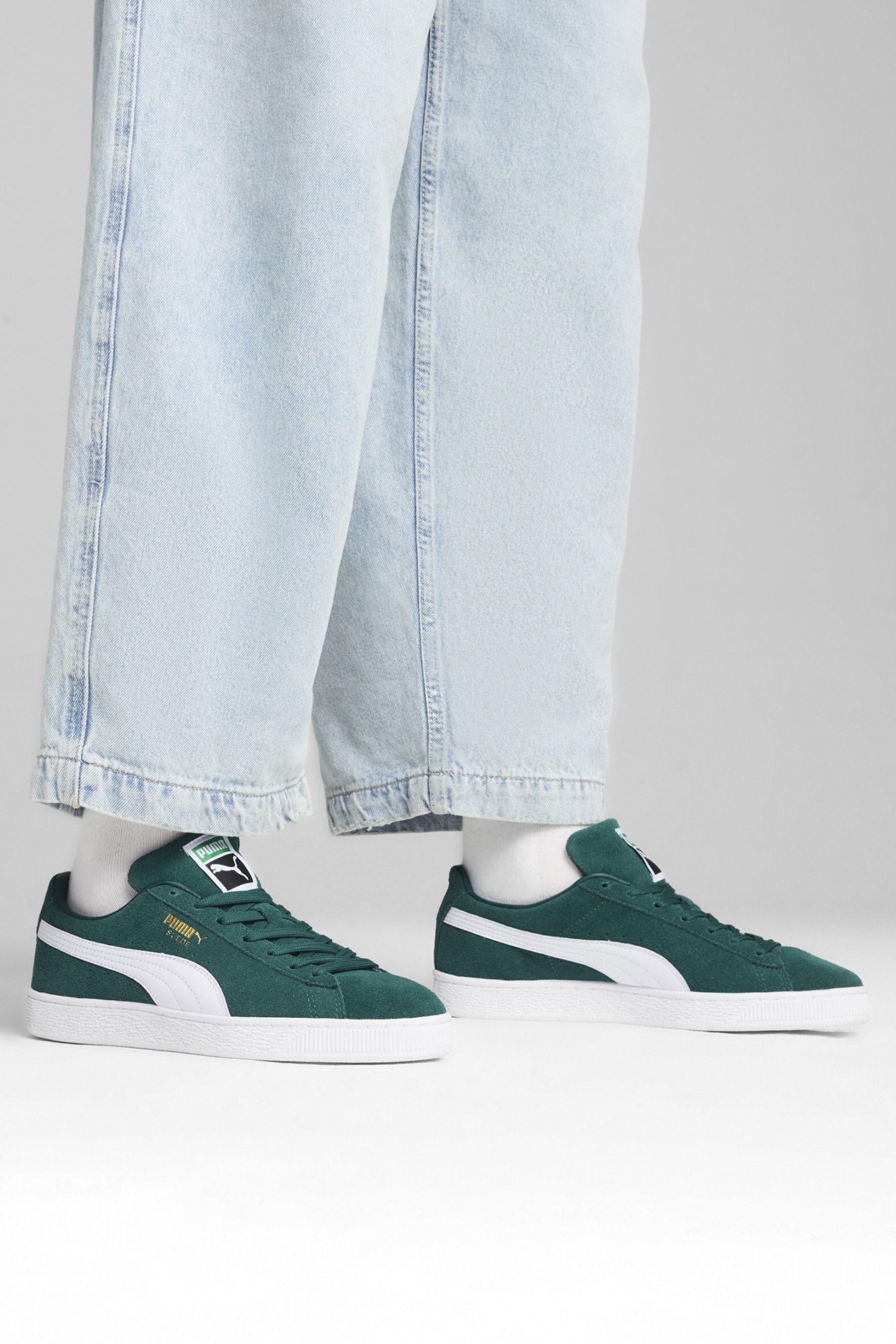 Puma suede green mens clearance