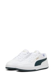 Puma Dark White Mens Caven 2.0 Sneakers Trainers - Image 4 of 6