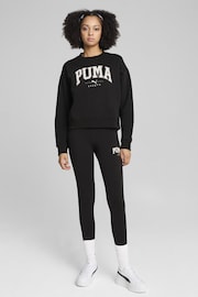 Puma Black Womens Squad Full Length Crewneck Sweatshirt - Image 1 of 6