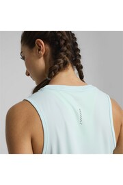 Puma Blue Womens Run Favourite Running Tank Top - Image 6 of 6