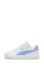 Puma Dark White Youth Boys Caven 2.0 Sneakers Trainers - Image 2 of 6