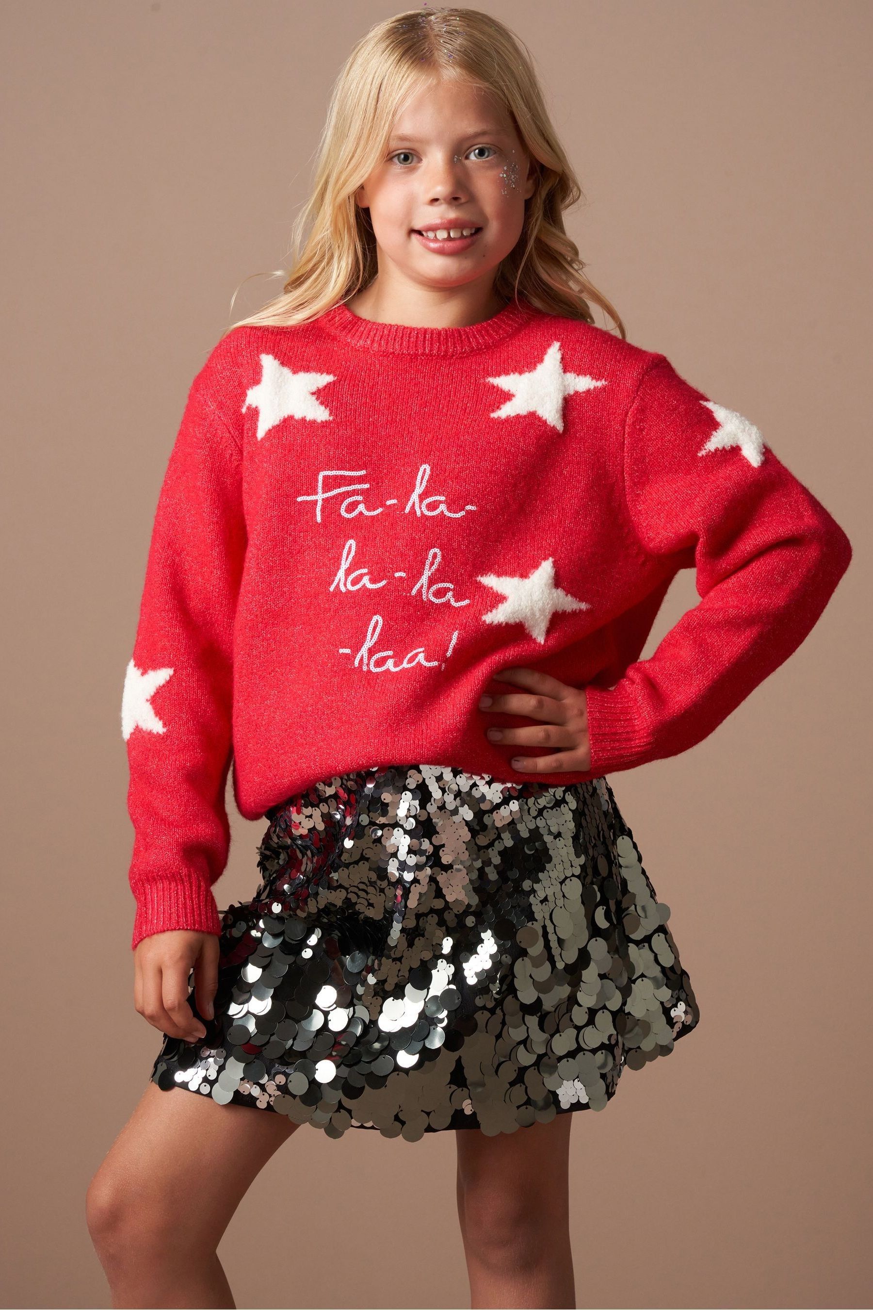 Topshop fa la la jumper 2025