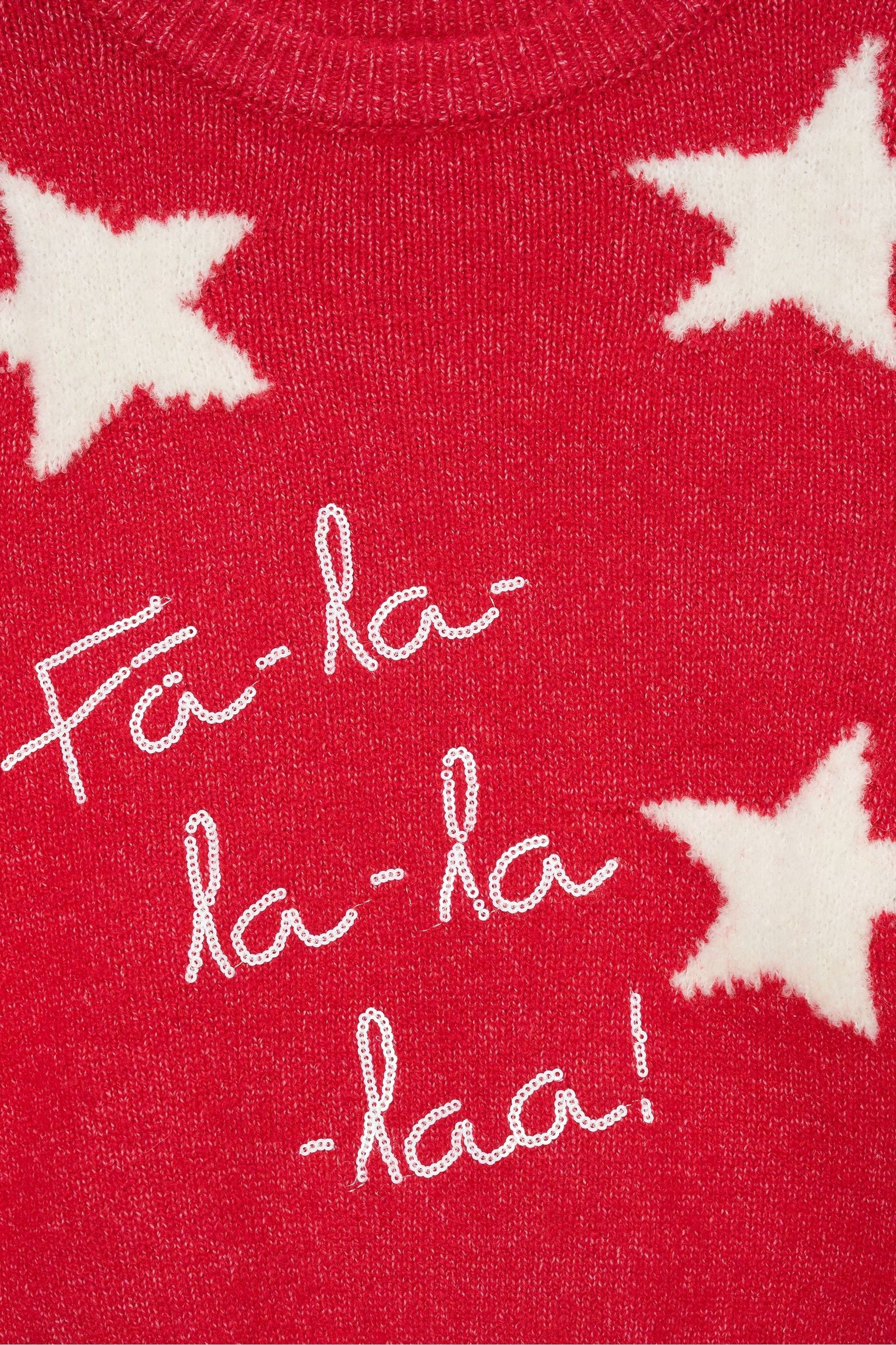 Fa la la jumper top