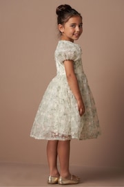 Angel & Rocket Green Eva Embellished Tulle Dress - Image 2 of 7