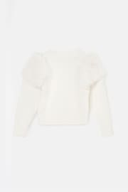 Angel & Rocket Cream Suzanna Fur Sleeve Jumper - Image 6 of 7