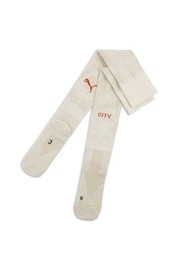 Puma White Mens Manchester City Goalkeeper Graphic Socks - Image 1 of 1